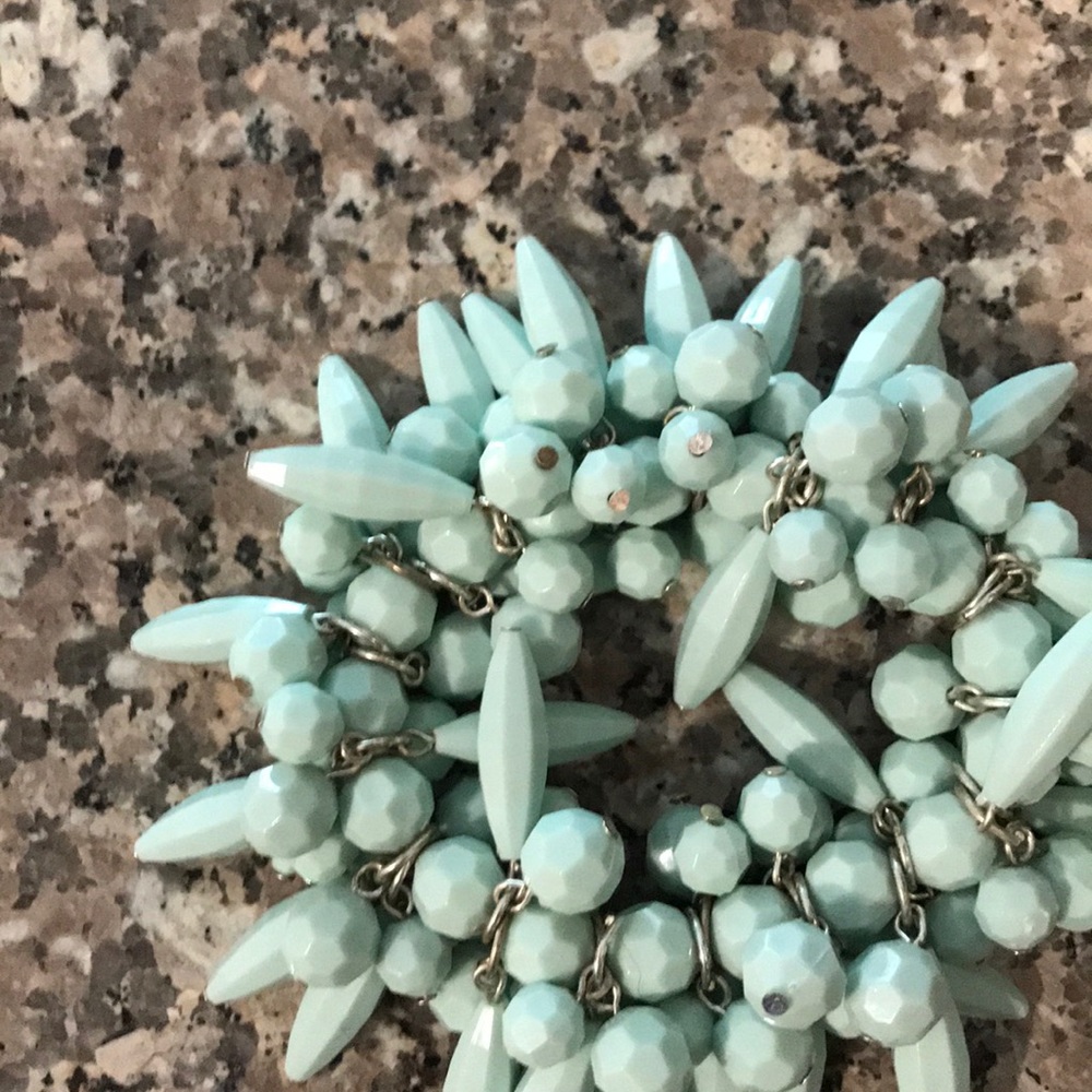 Mint bauble bracelet